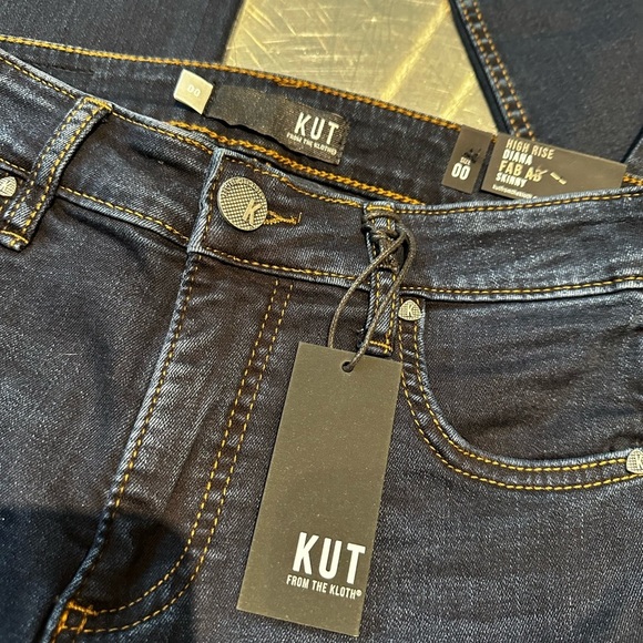 Kut from the Kloth Denim - KUT Diana FAB AB high rise skinny jeans, 00